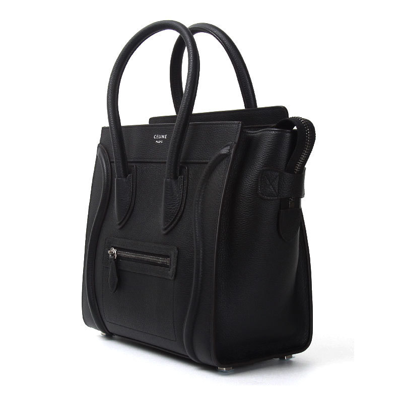 ☆CELINE ラゲージ マイクロ ドラムドカーフスキン-BRAND OFF