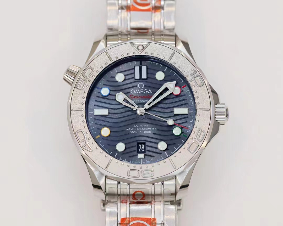 Omega Seamaster Diver 300M Co-Axial Master Chronometer 2022 Beijing Winter Olympics Limited 522.30.42.20.03.001-BRAND OFF