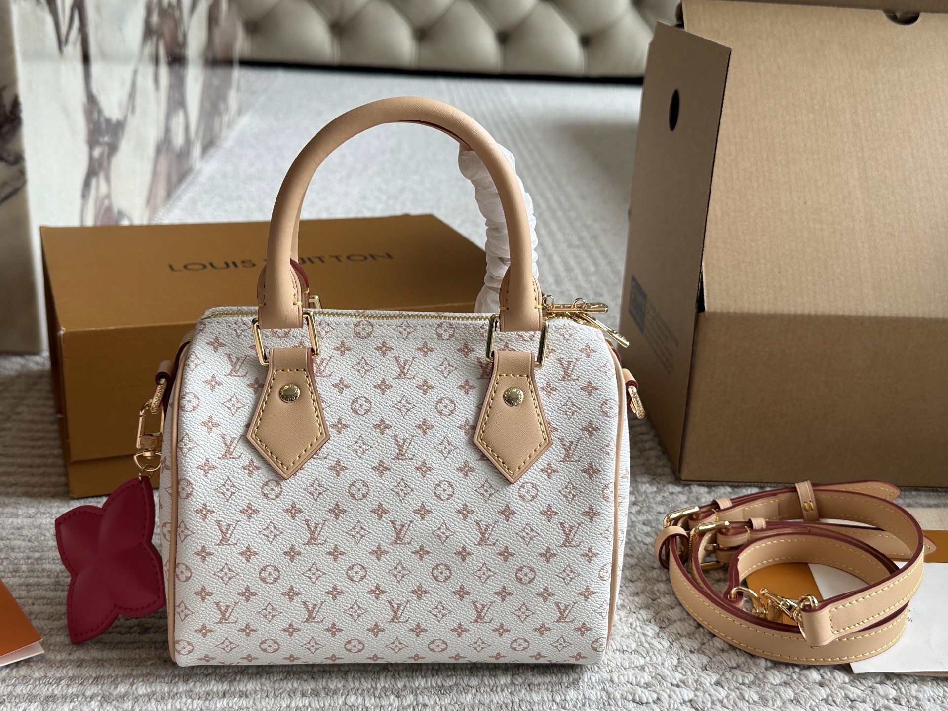 LOUIS VUITTON ルイヴィトン  SPEEDY 20 クロスボディバッグ-BRAND OFF