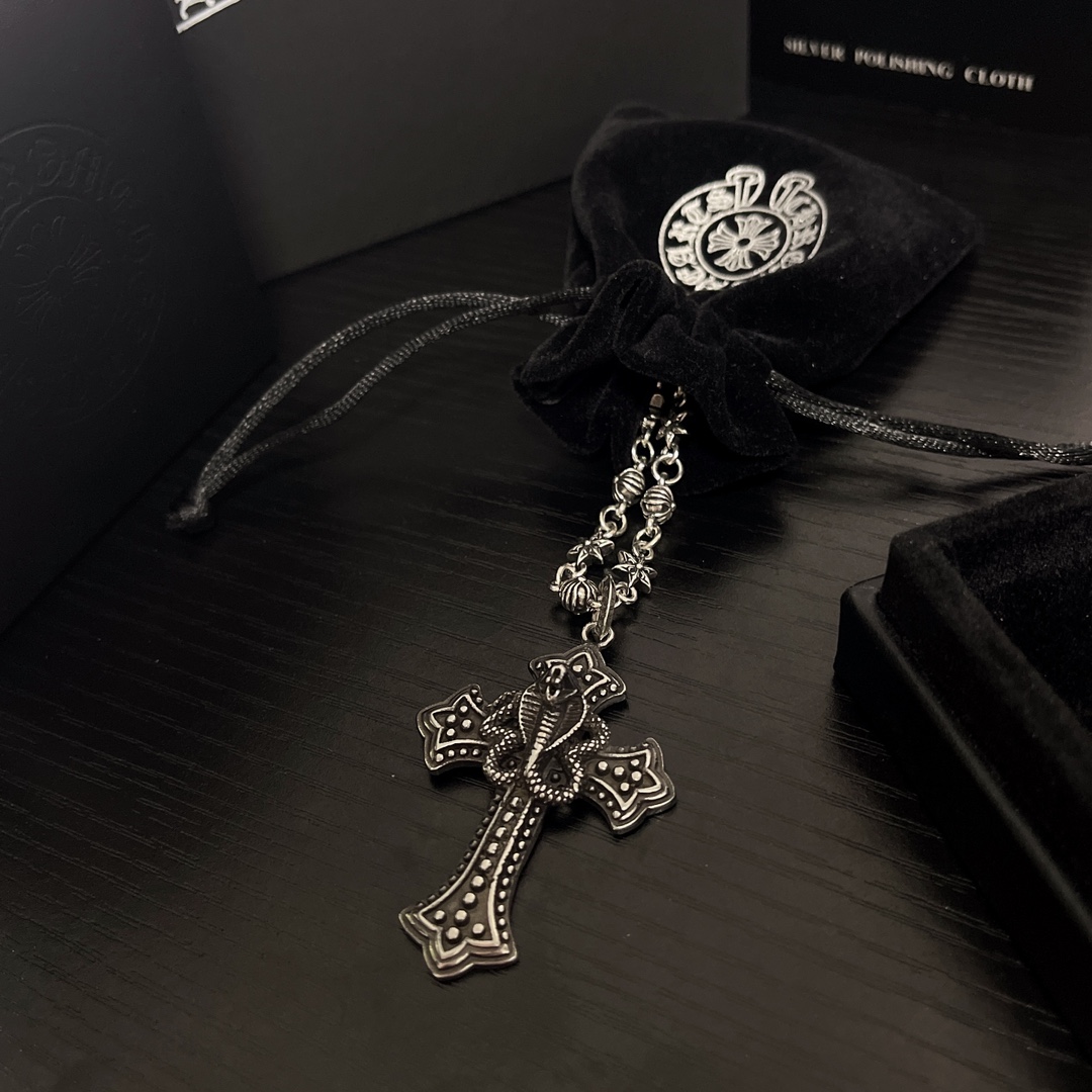 【Chrome Hearts】ネックレス、新しいネックレス万能シンプルファッションオーナメント-BRAND OFF