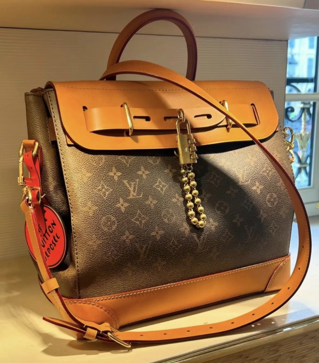 ★人気★【LOUIS VUITTON】スティーマー 30 トートバッグ-BRAND OFF