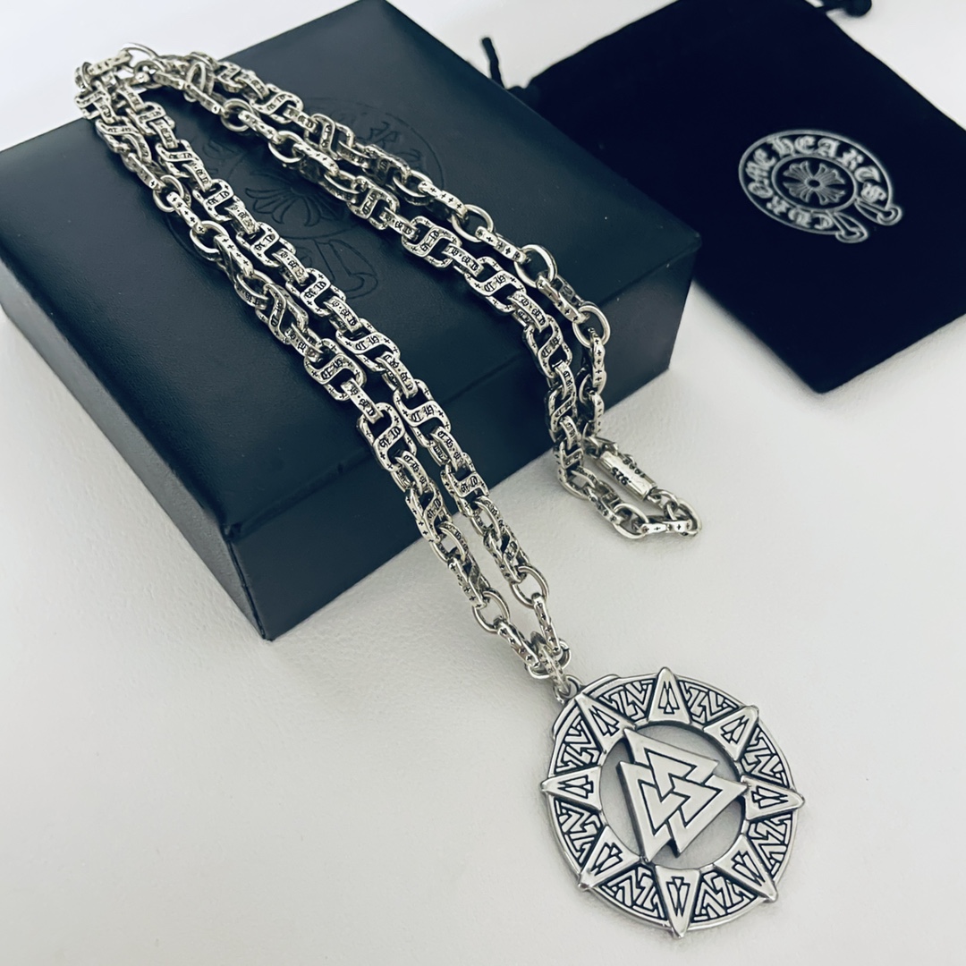 【CHROME HEARTS 】ネックレス、新しいネックレス万能シンプルファッションオーナメント-BRAND OFF