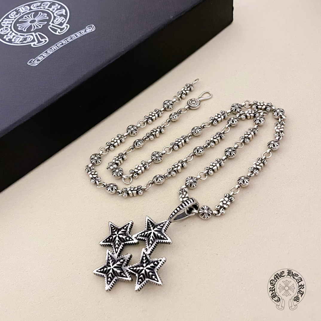 【Chrome Hearts】ネックレス、新しいネックレス万能シンプルファッションオーナメント-BRAND OFF