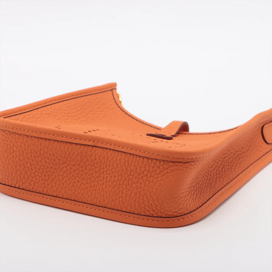 HERMES エルメス エブリンTPM トリヨンクレマンス オレンジ ゴールド金具-BRAND OFF