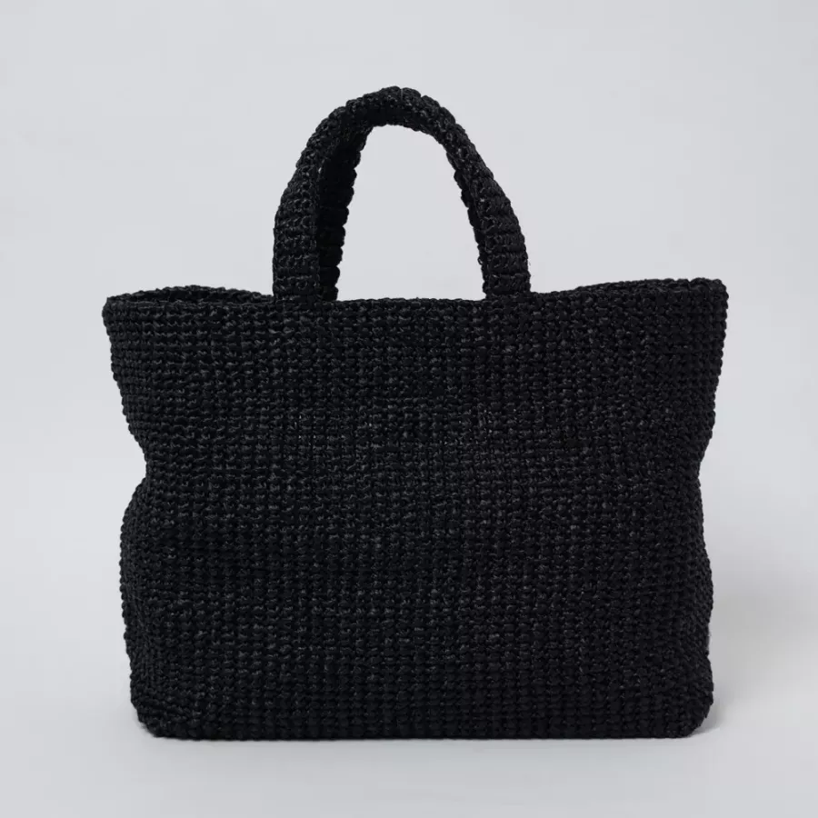 【PRADA】パリ限定！長澤まさみさん着用！夏らしいムードの大人気のラフィアトートバッグ！！-BRAND OFF