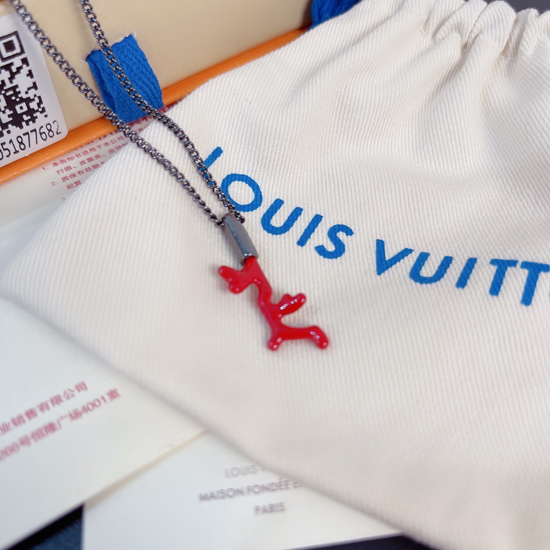 Louis Vuitton（ルイヴィトン）ペンダントチェーンLVコーラル  M68903-BRAND OFF