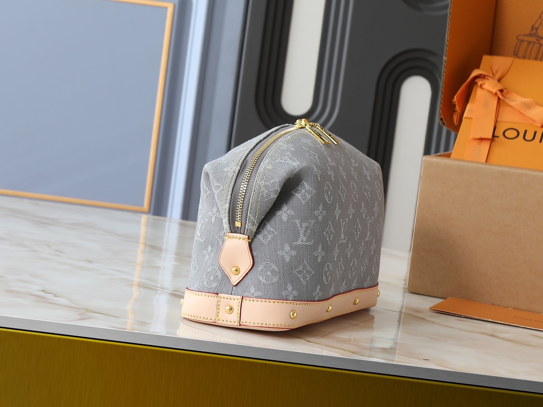 LOUIS VUITTON ルイヴィトン DENIM 化粧ポーチ M24317-BRAND OFF