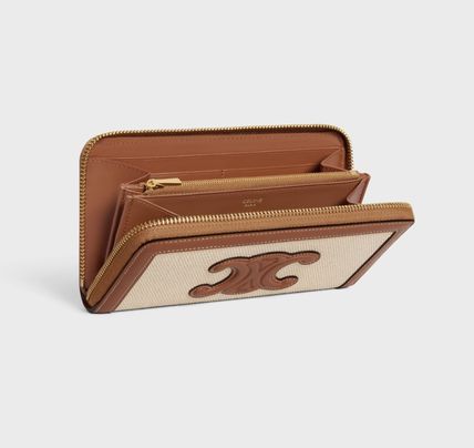 ★国内即発直営★ CELINE トリオンフ ジップウォレット 長財布-BRAND OFF