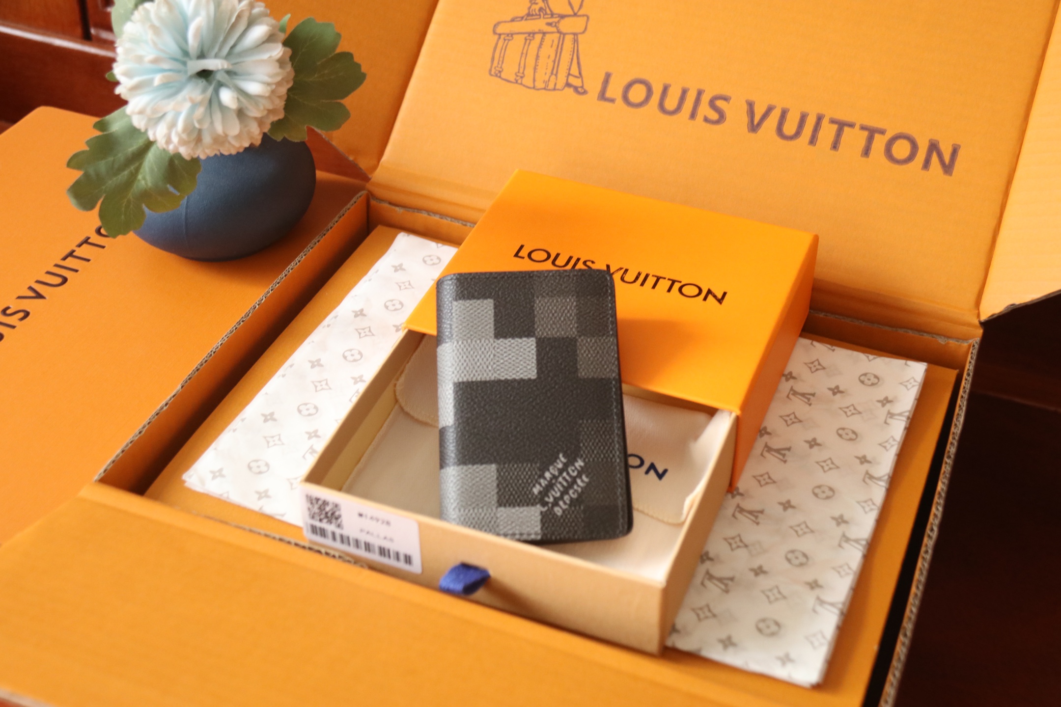 LOUIS VUITTON（ルイヴィトン）Damier Graphite 財布 M14928-BRAND OFF