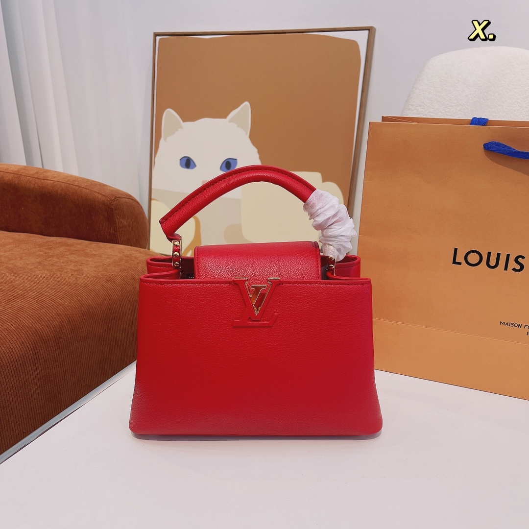 LOUIS VUITTON（ルイヴィトン）CAPUCINES BB 27 X 18 X 9 CM-BRAND OFF
