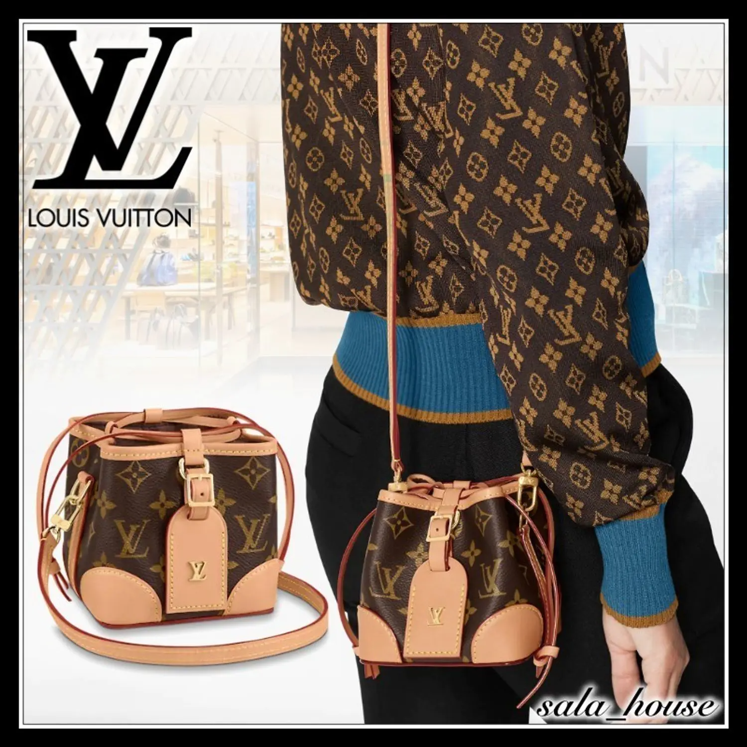 [Louis Vuitton]◆ノエ・パース◆モノグラム ショルダーバッグ-BRAND OFF