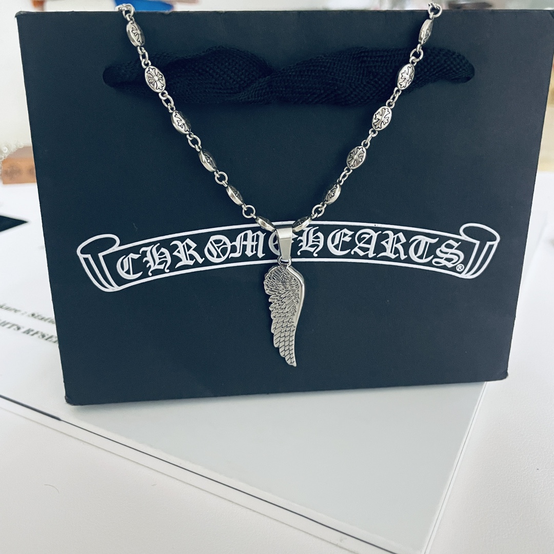 【CHROME HEARTS】ネックレス、新しいネックレス万能シンプルファッションオーナメント-BRAND OFF
