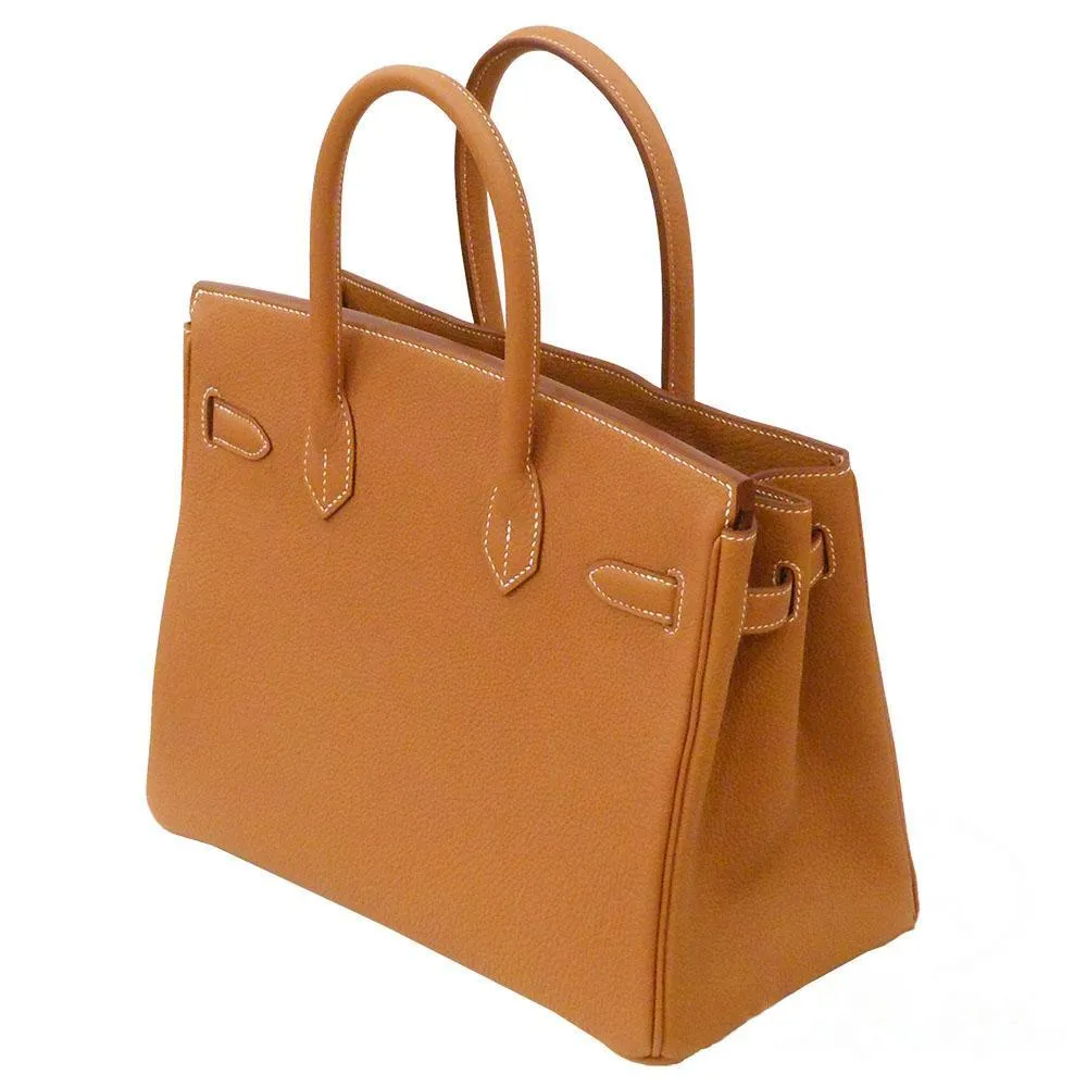 【HERMES】エルメス バーキン 30CM トゴ ゴールド金具-BRAND OFF