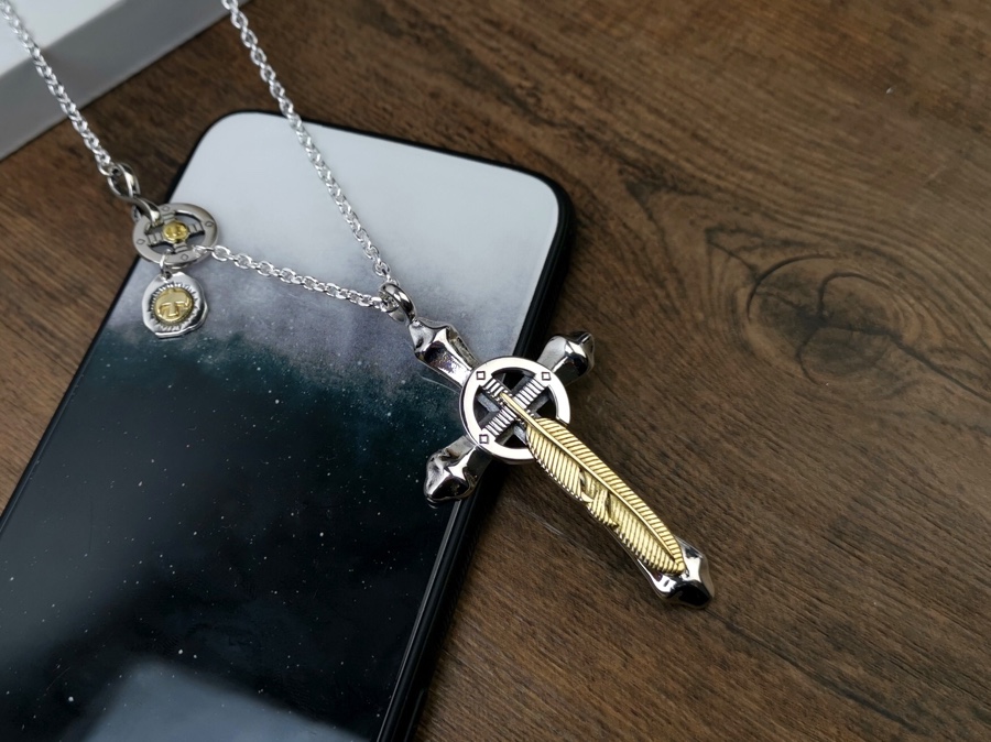 【Chrome Hearts】ネックレス、新しいネックレス万能シンプルファッションオーナメント-BRAND OFF