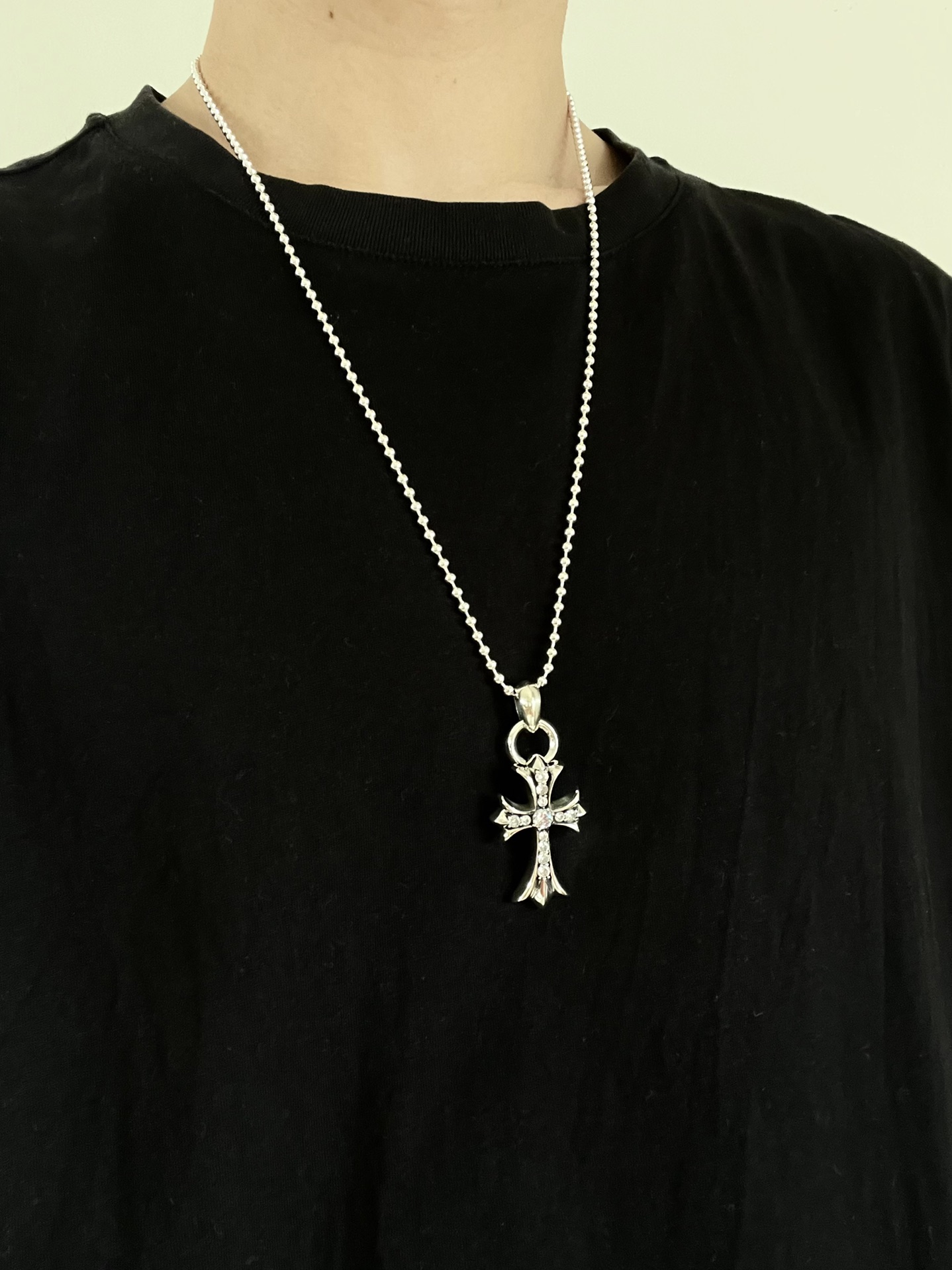 【CHROME HEARTS】クロムハーツ、新しいネックレス万能シンプルファッションオーナメント-BRAND OFF
