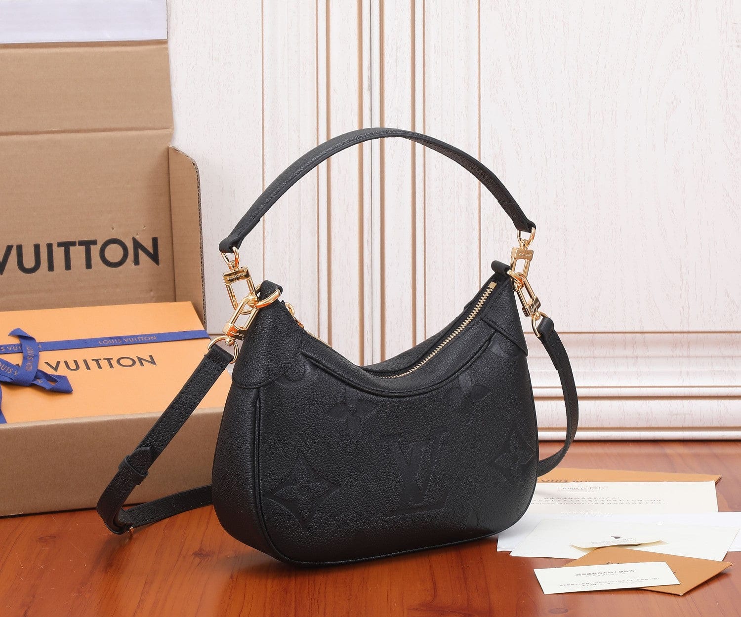 LOUIS VUITTON新作モノグラム・アンプラント バガテル NM/M46002-BRAND OFF