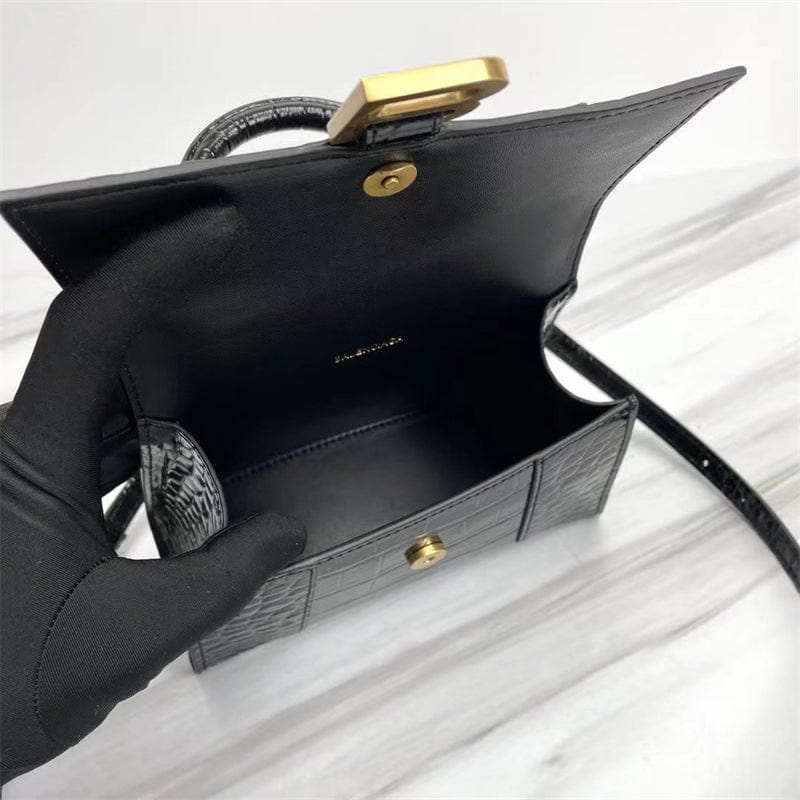 Balenciaga HOURGLASS XS チェーンハンドバッグ2色-BRAND OFF