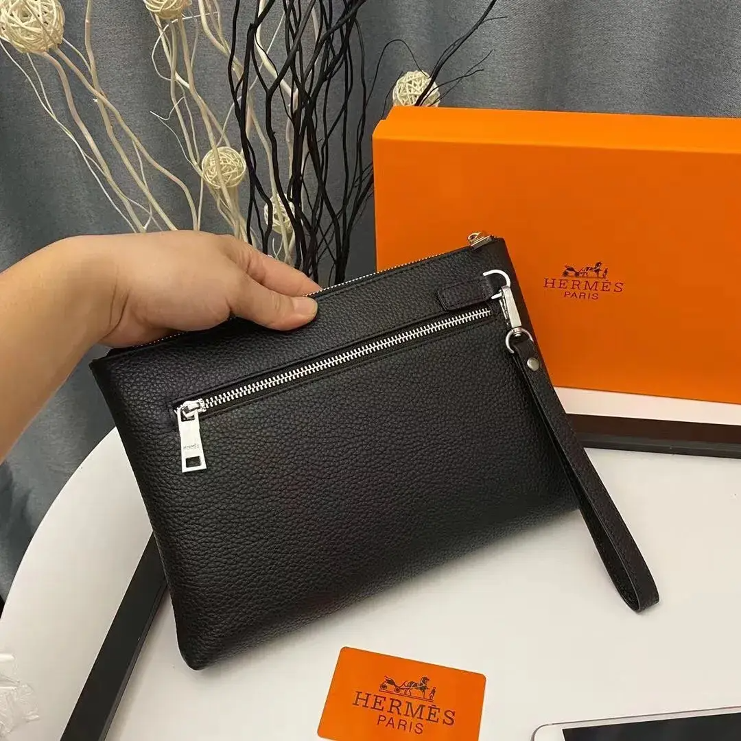 【HERMES 公式旗艦店】エルメス クラッチバッグ 当日出荷 好評に付き再入荷！28*18*3CM-BRAND OFF
