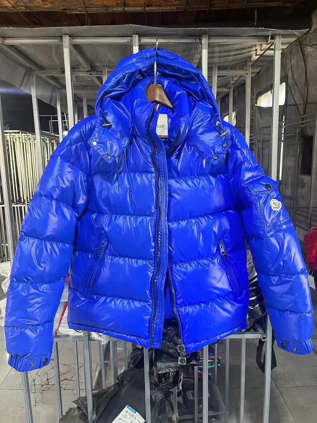 【23AW NEW】MONCLER_man / MAYA ダウンジャケット / Blue-BRAND OFF