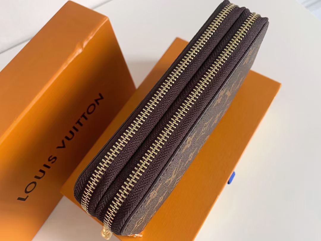 LOUIS VUITTON（ルイヴィトン）二重ファスナー 財布 19x10x4CM-BRAND OFF