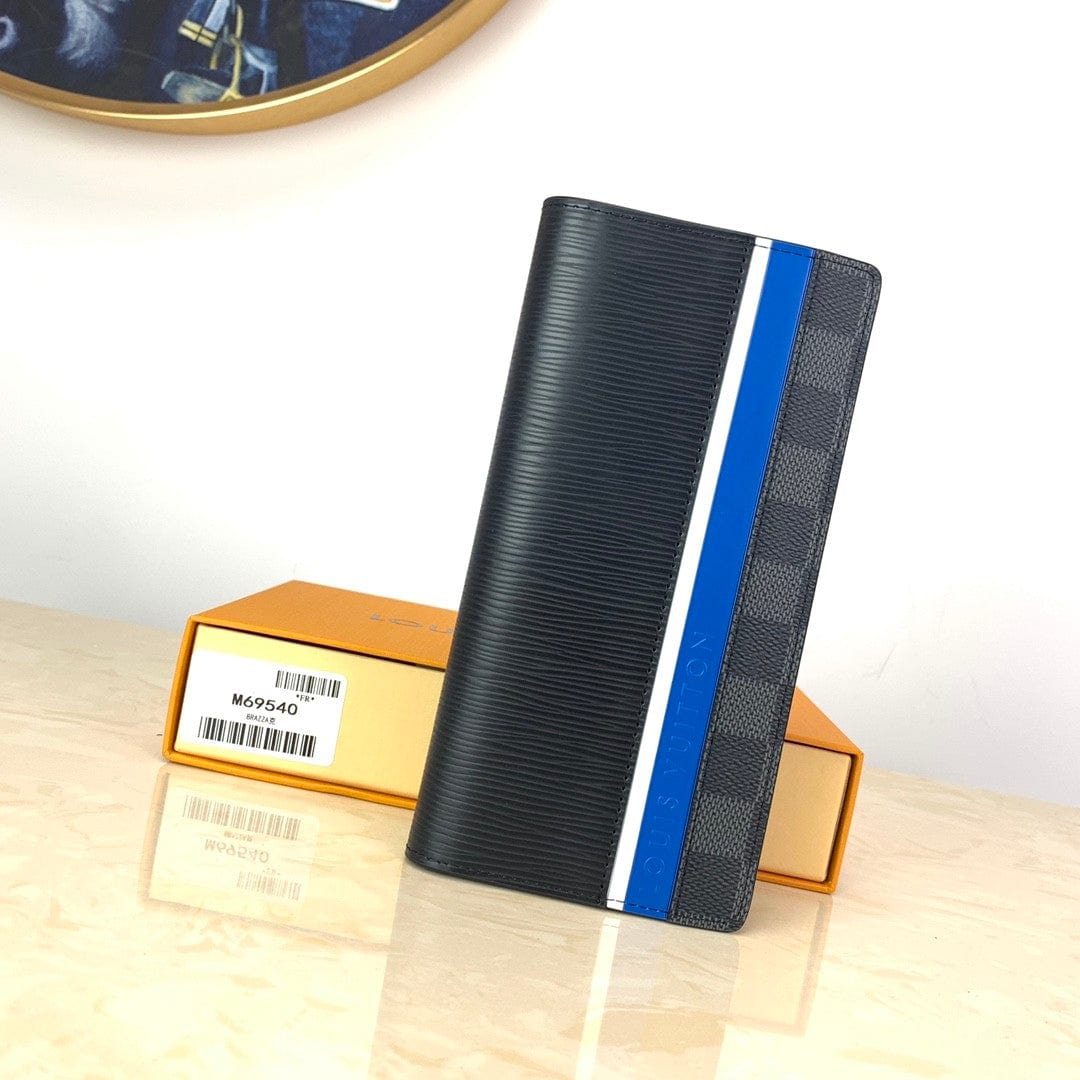 Louis Vuitton ポルトフォイユ?ブラザ NM 財布 ブルーマリーM69540-BRAND OFF