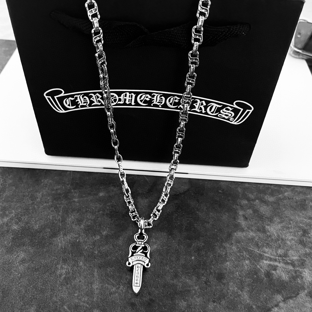 【CHROME HEARTS】ネックレス、新しいネックレス万能シンプルファッションオーナメント-BRAND OFF