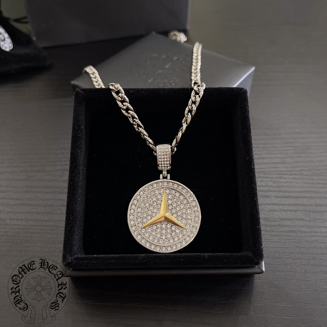 【CHROME HEARTS】ネックレス、新しいネックレス万能シンプルファッションオーナメント-BRAND OFF