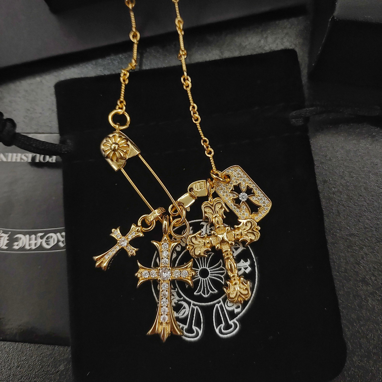 【CHROME HEARTS】ネックレス、新しいネックレス万能シンプルファッションオーナメント-BRAND OFF
