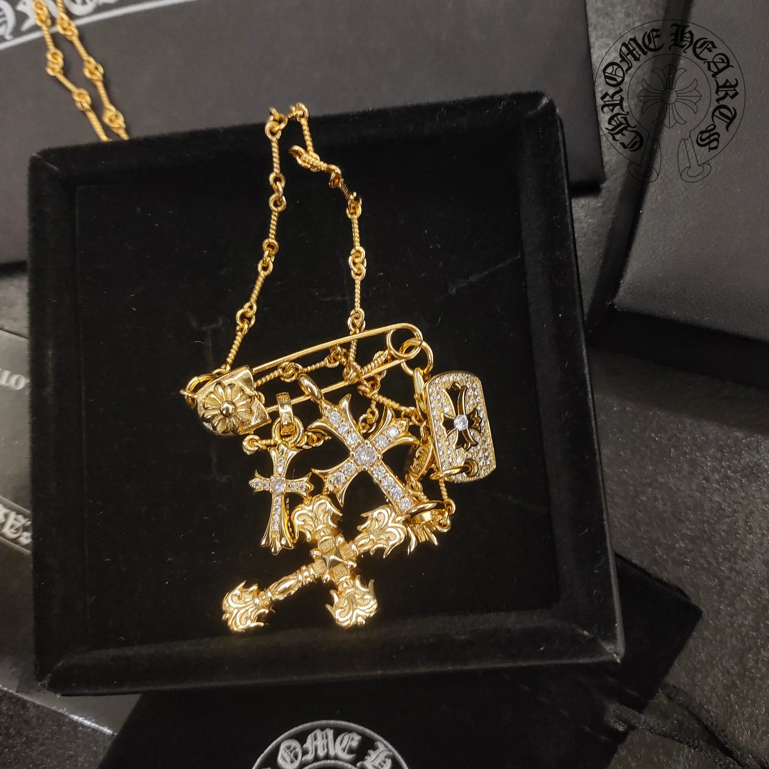 【CHROME HEARTS】ネックレス、新しいネックレス万能シンプルファッションオーナメント-BRAND OFF