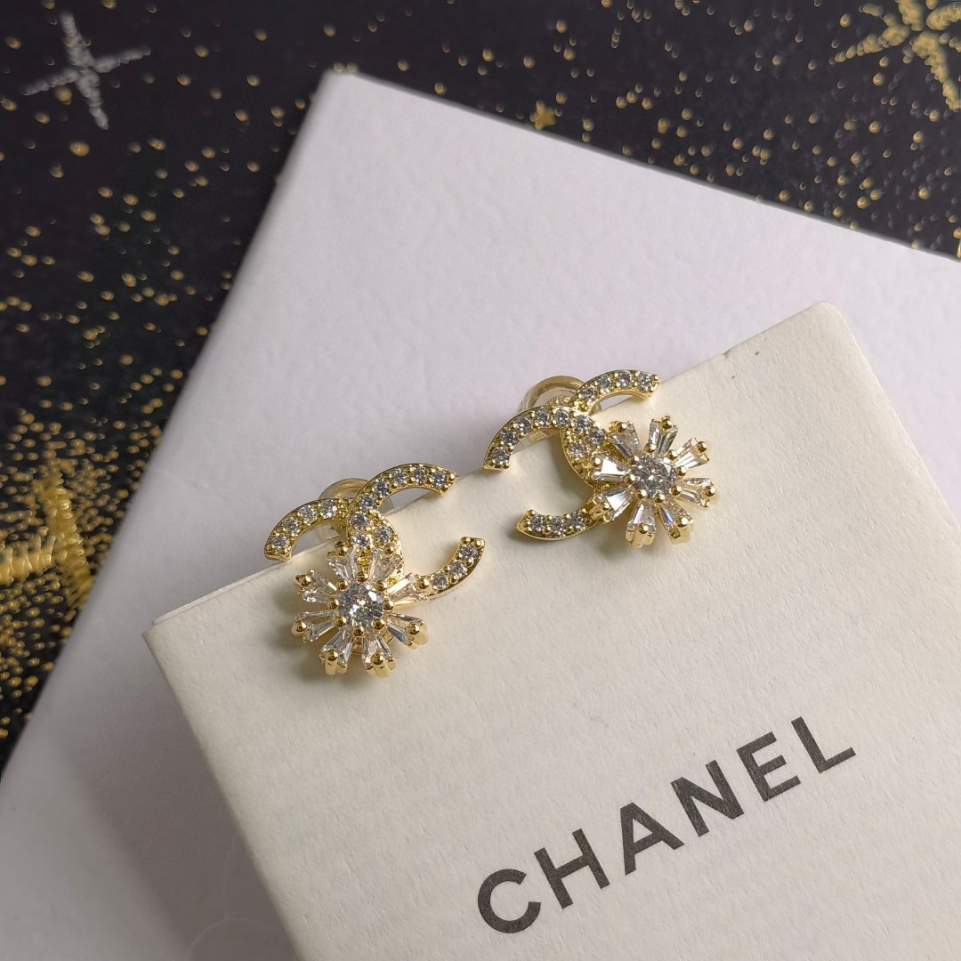 【2026】【CHANEL 】 シャネル   ファッションスタイルのイヤリング-BRAND OFF