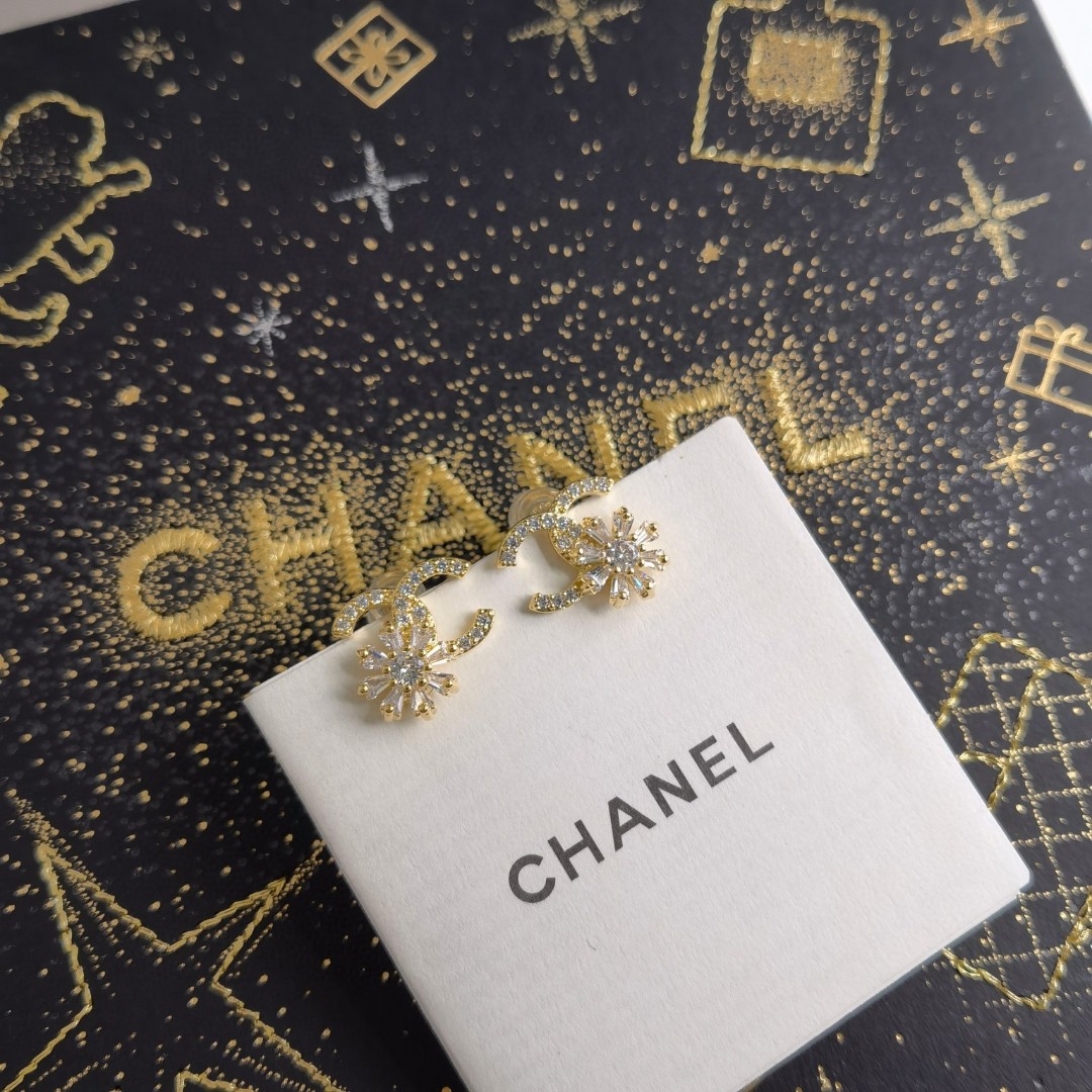 【2026】【CHANEL 】 シャネル   ファッションスタイルのイヤリング-BRAND OFF