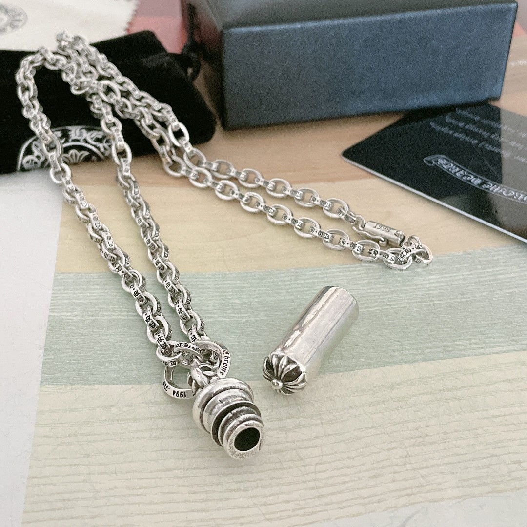 【2026】【Chrome Hearts】ネックレス、新しいネックレス万能シンプルファッションオーナメント-BRAND OFF