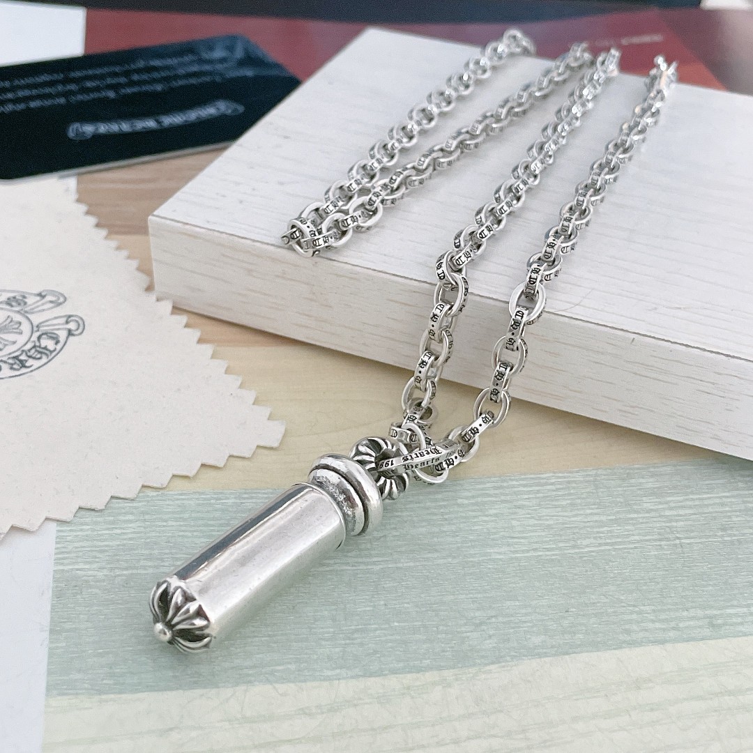 【2026】【Chrome Hearts】ネックレス、新しいネックレス万能シンプルファッションオーナメント-BRAND OFF