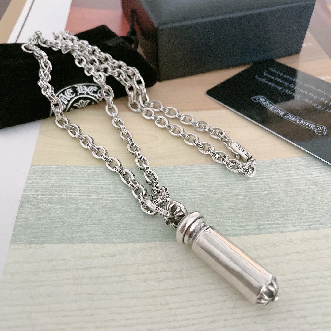 【2026】【Chrome Hearts】ネックレス、新しいネックレス万能シンプルファッションオーナメント-BRAND OFF