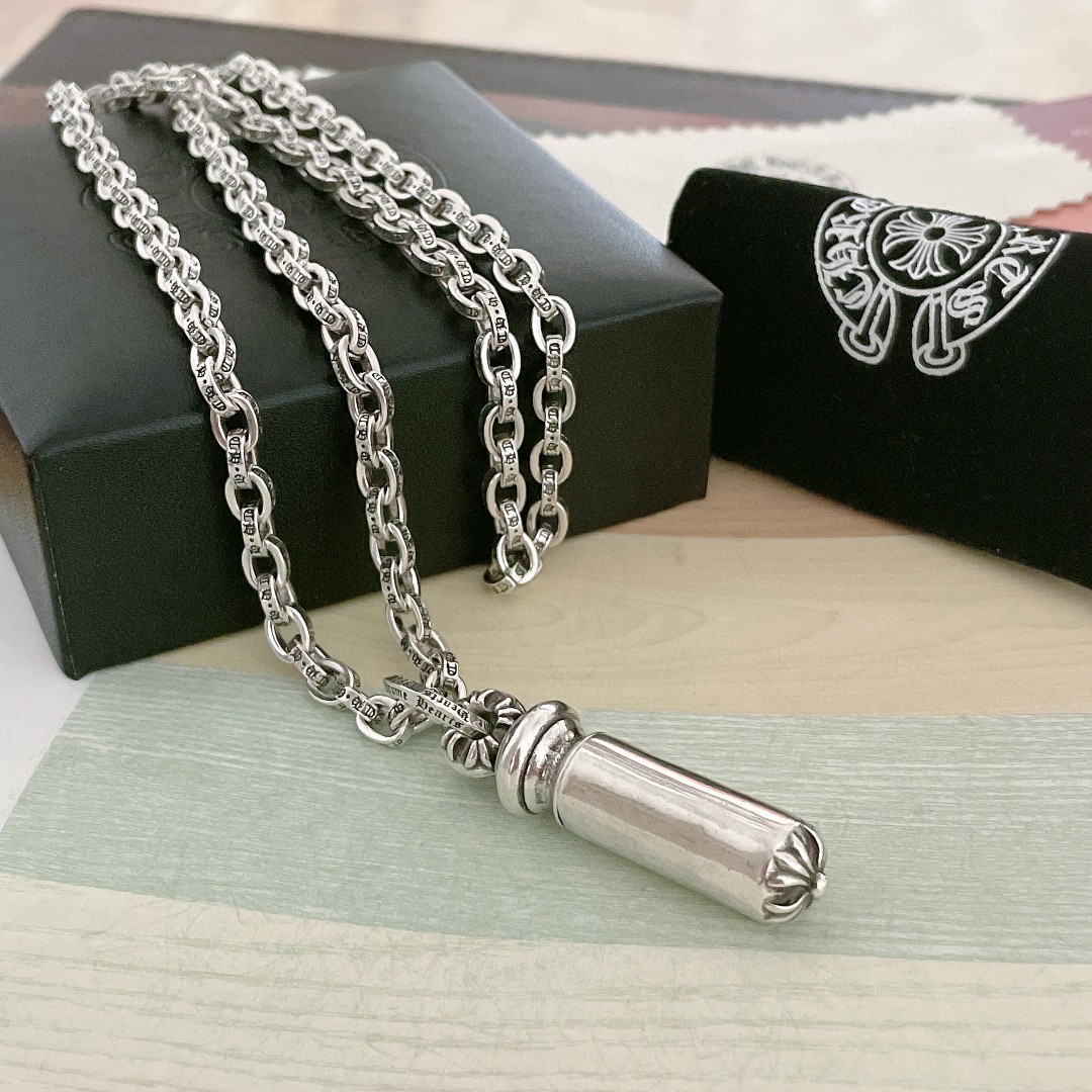 【2026】【Chrome Hearts】ネックレス、新しいネックレス万能シンプルファッションオーナメント-BRAND OFF