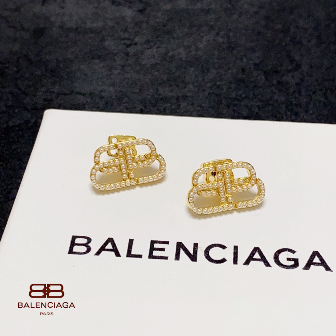 【2026】【BALENCIAGA】バレンシアガ    ファッションスタイルのイヤリング-BRAND OFF
