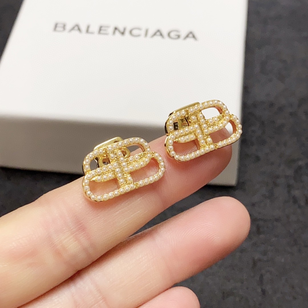 【2026】【BALENCIAGA】バレンシアガ    ファッションスタイルのイヤリング-BRAND OFF