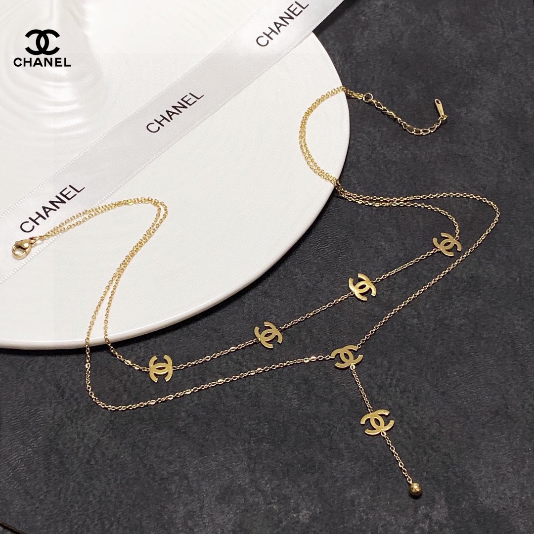 【2026】【CHANEL】ネックレス、新しいネックレス万能シンプルファッションオーナメント-BRAND OFF