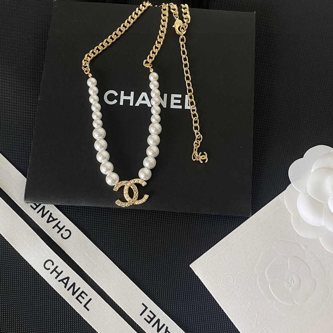 【2026】【CHANEL】ネックレス、新しいネックレス万能シンプルファッションオーナメント-BRAND OFF