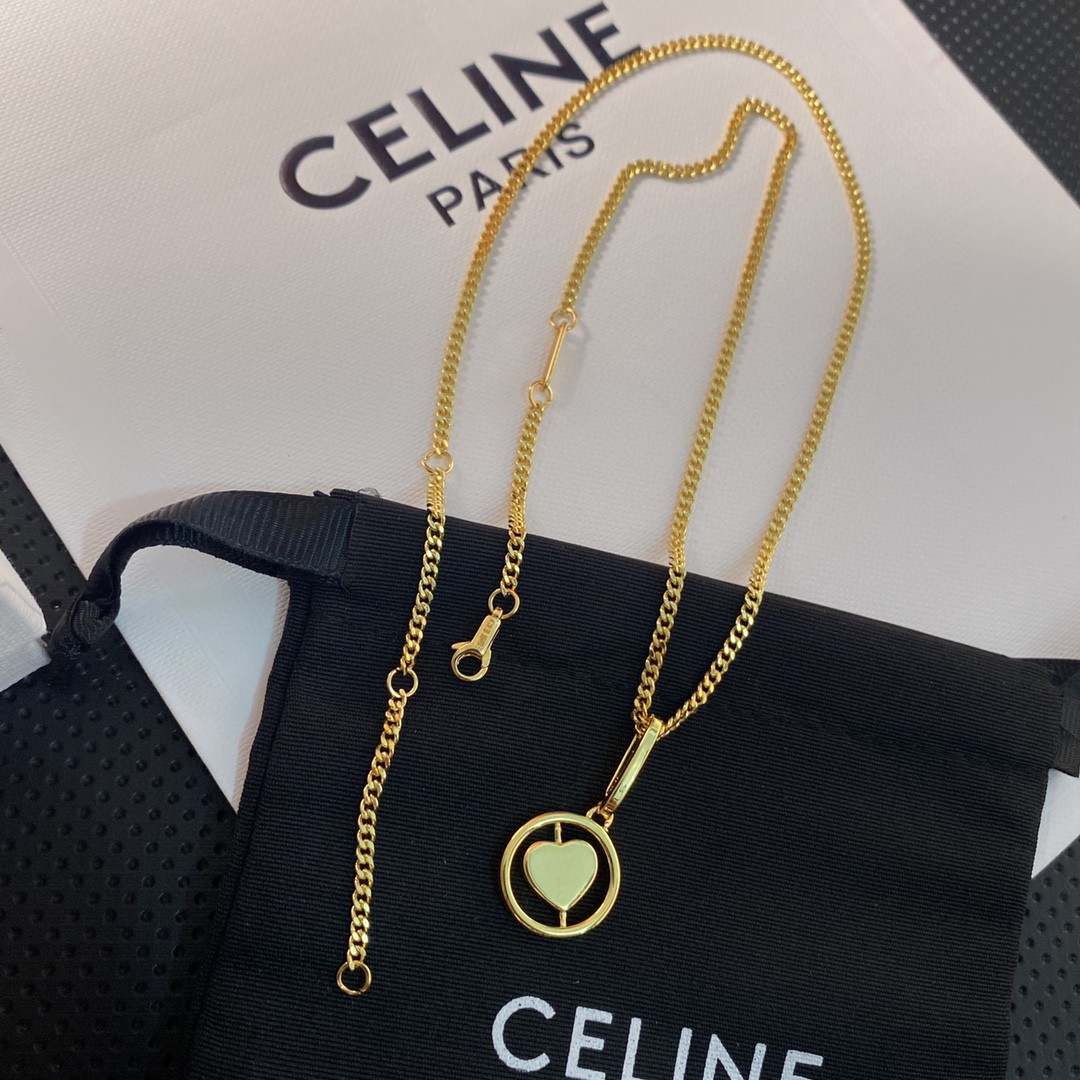 【CELINE】ネックレス、新しいネックレス万能シンプルファッションオーナメント-BRAND OFF