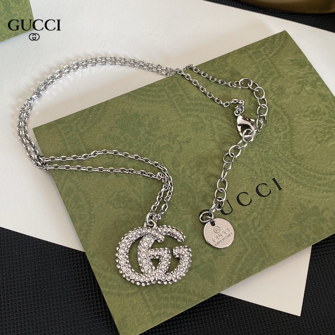 【2026】【GUCCI 】ネックレス、新しいネックレス万能シンプルファッションオーナメント-BRAND OFF