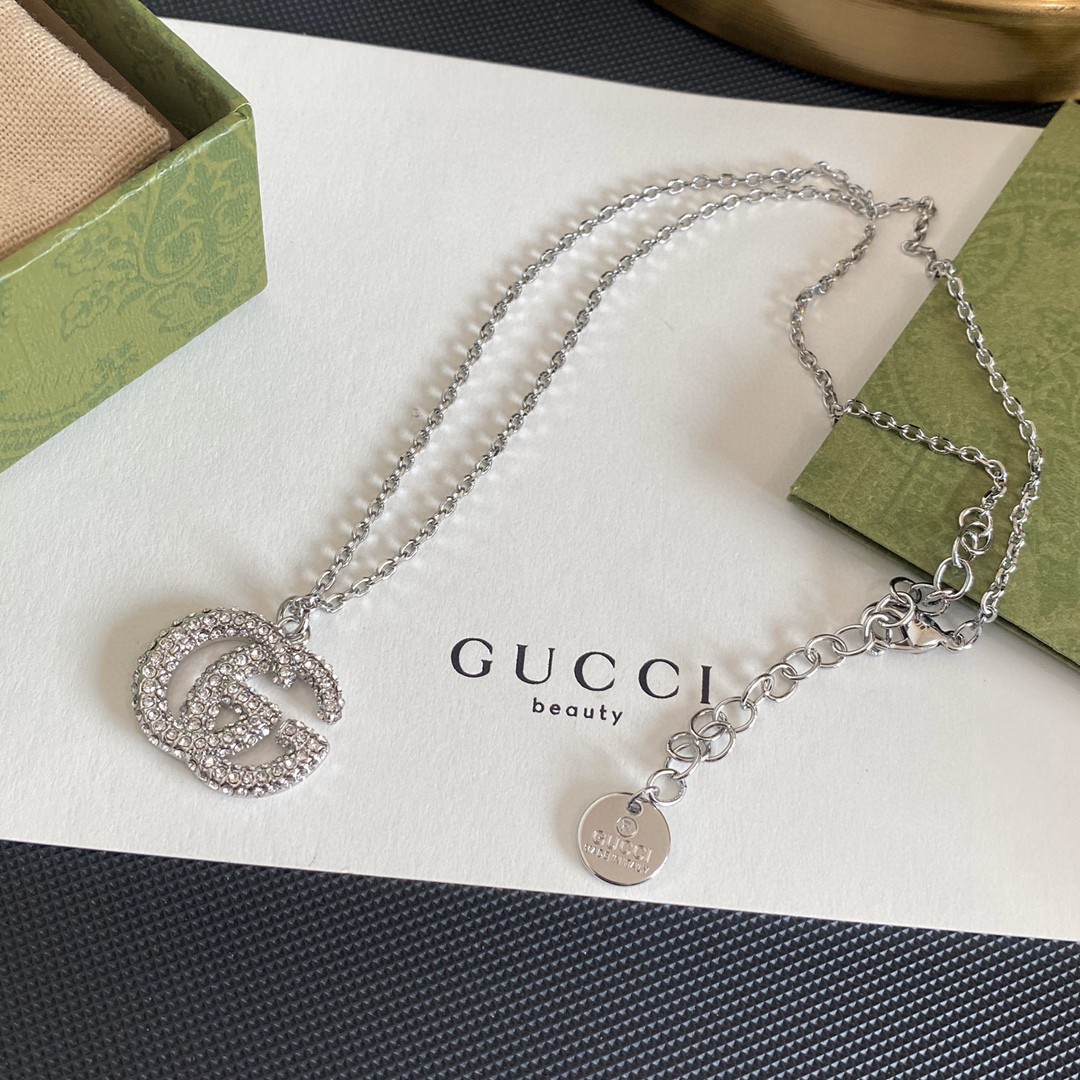 【2026】【GUCCI 】ネックレス、新しいネックレス万能シンプルファッションオーナメント-BRAND OFF