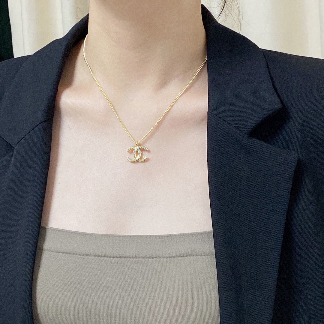 【2026】【CHANEL】ネックレス、新しいネックレス万能シンプルファッションオーナメント-BRAND OFF