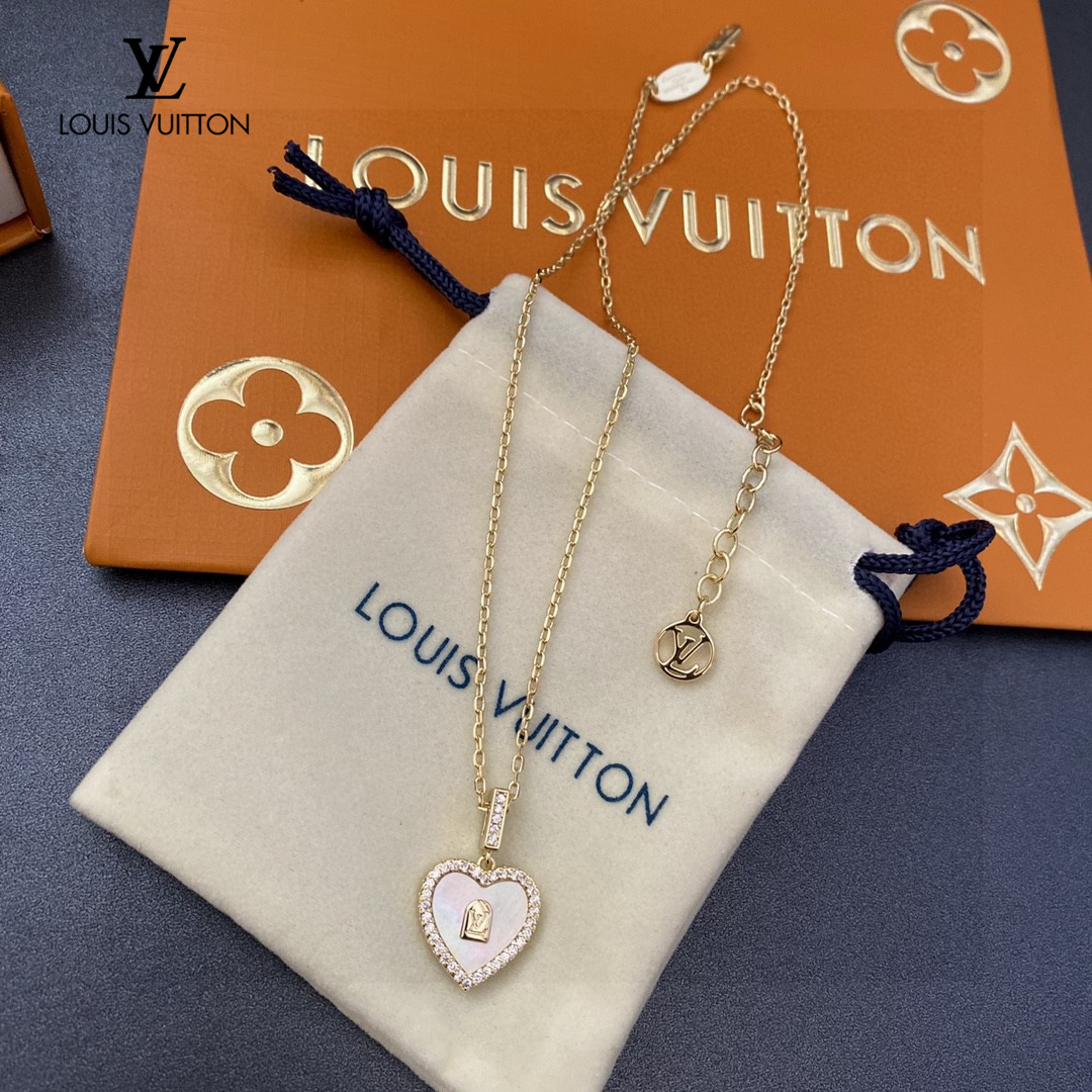 【LOUIS VUITTON】ネックレス、新しいネックレス万能シンプルファッションオーナメント-BRAND OFF