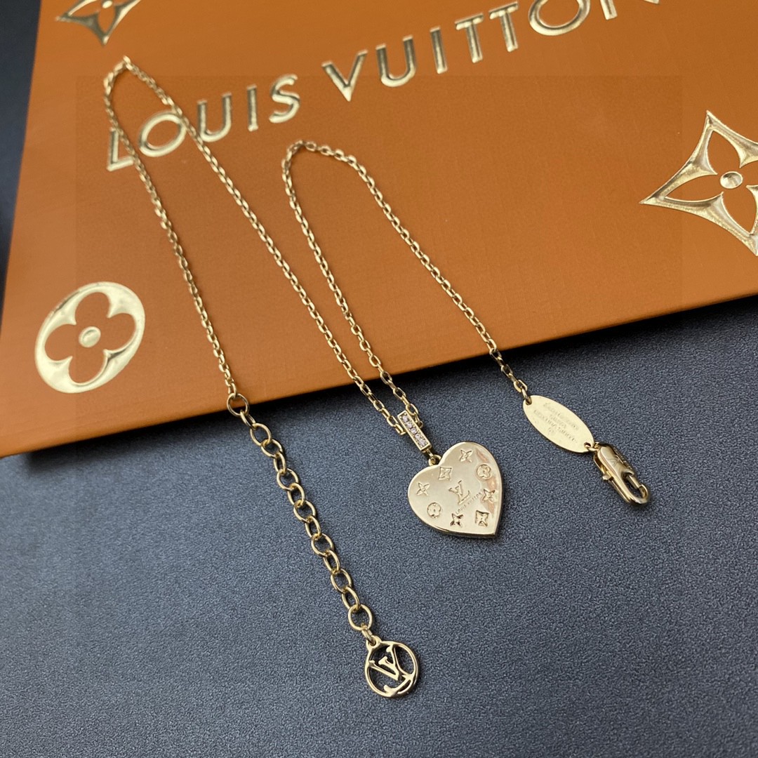 【LOUIS VUITTON】ネックレス、新しいネックレス万能シンプルファッションオーナメント-BRAND OFF