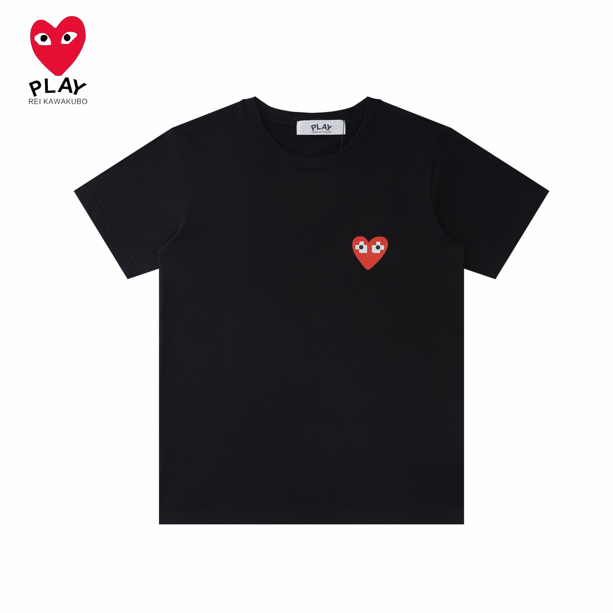【COMME DES GARCONS PLAY 公式旗艦店】 コム デ ギャルソン プレイ   Tシャツご好評に付き再入荷 24628-BRAND OFF