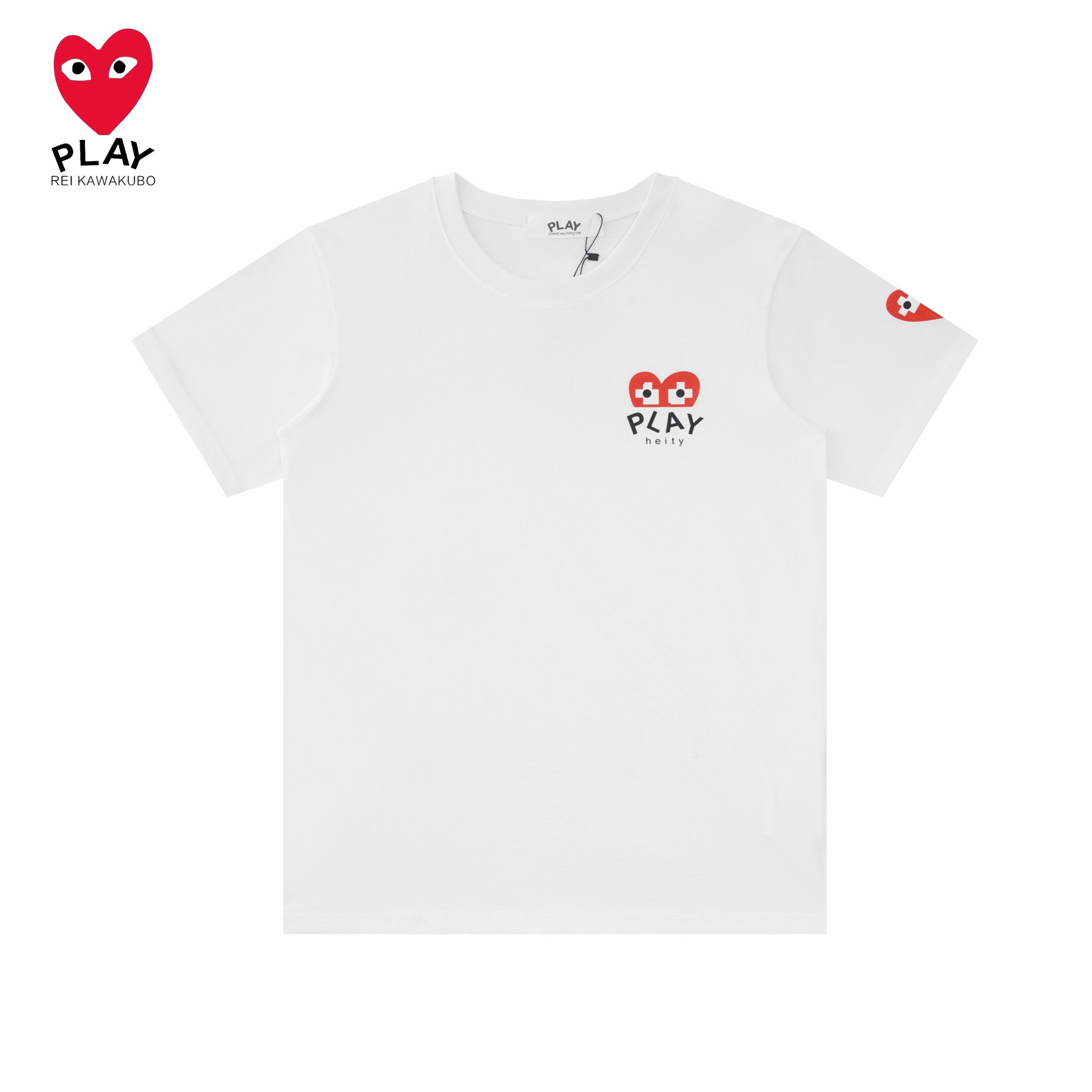【2026】【COMME DES GARCONS PLAY 公式旗艦店】 コム デ ギャルソン プレイ   Tシャツご好評に付き再入荷 24628-BRAND OFF