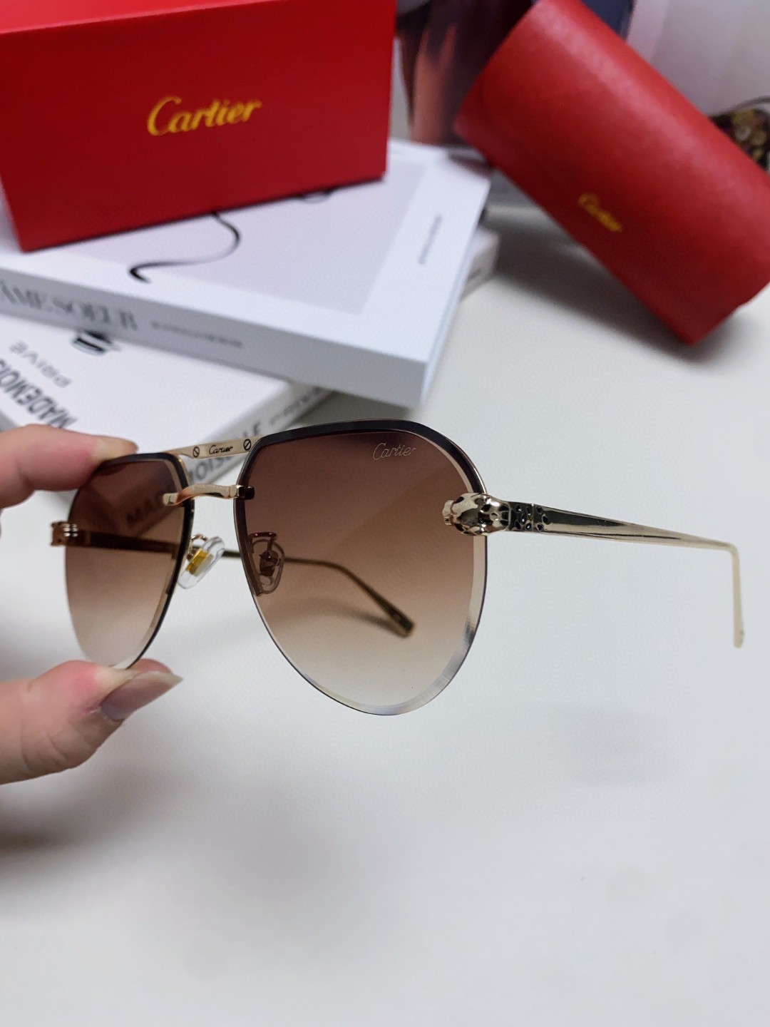 CARTIER( カルティエ) サングラス 24705-BRAND OFF