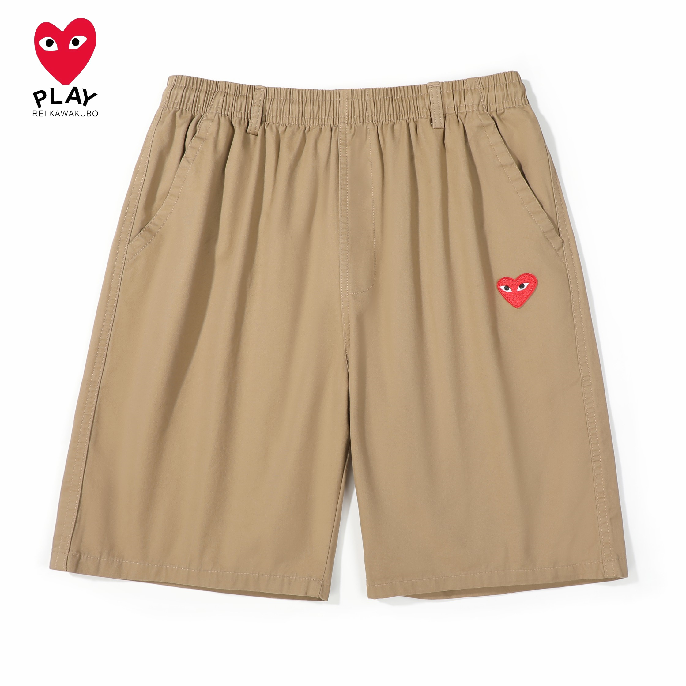 【COMME DES GARCONS PLAY 公式旗艦店】 コム デ ギャルソン プレイ   ショートパンツご好評に付き再入荷 24628-BRAND OFF