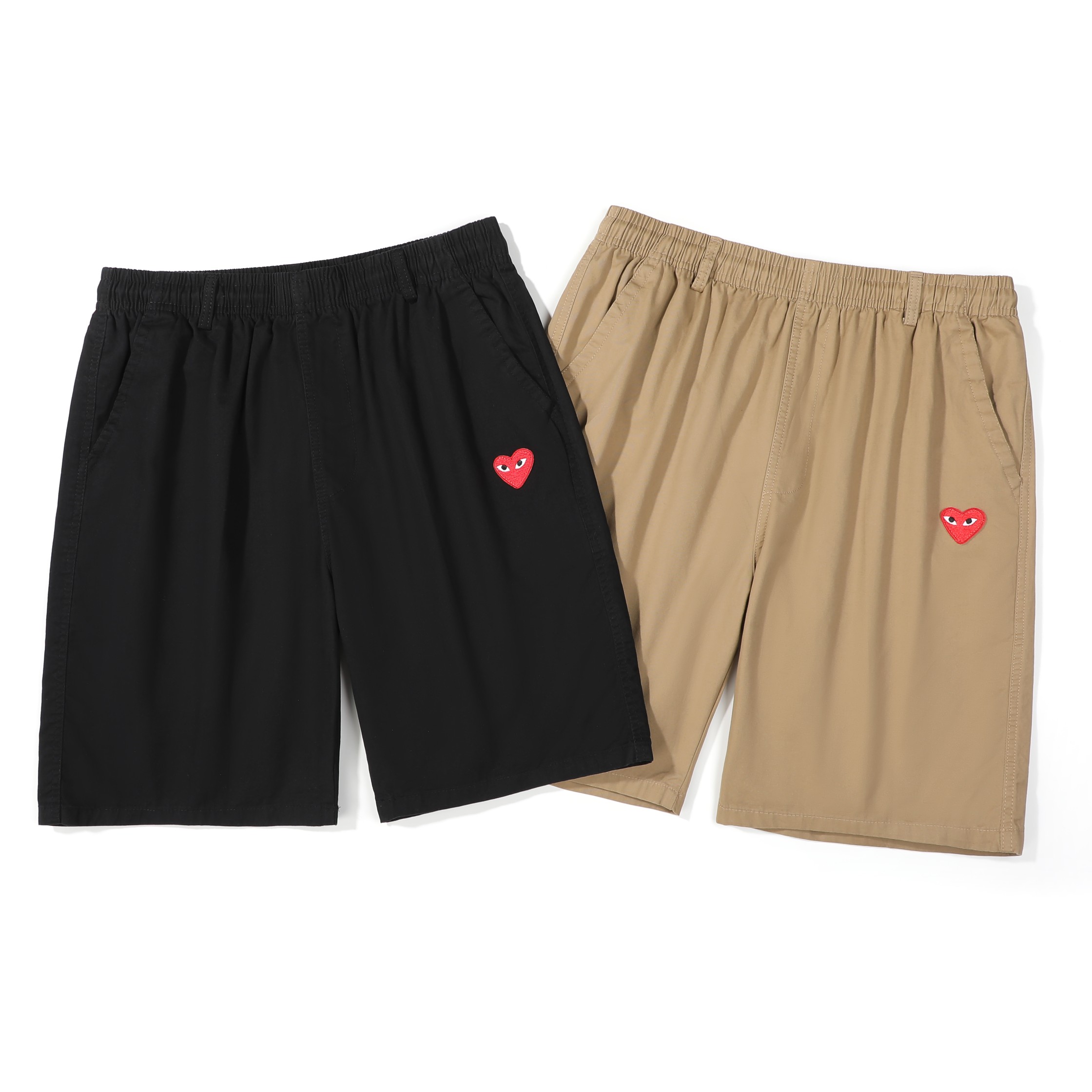 【COMME DES GARCONS PLAY 公式旗艦店】 コム デ ギャルソン プレイ   ショートパンツご好評に付き再入荷 24628-BRAND OFF